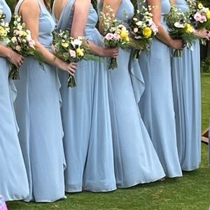 David’s bridal bridesmaid dress  “celebrate DB studio"   Size: 6